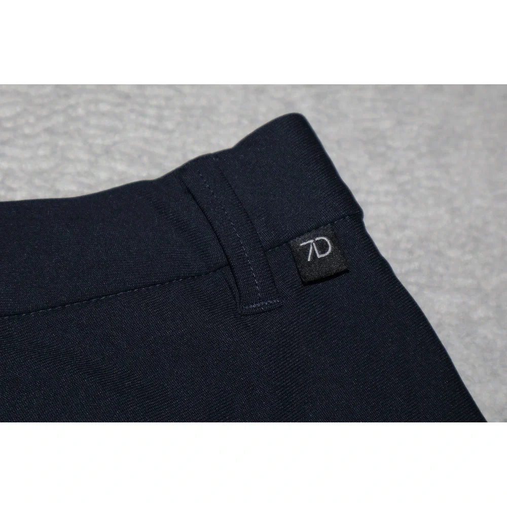 7DIAMONDS Infinity Chino Mens 40x30 Navy Blue Technical Performance Golf Pants